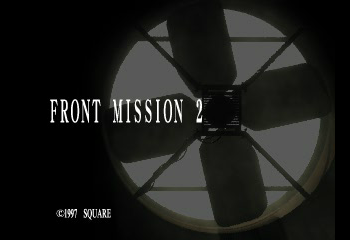 Front Mission 2 (english translation) Title Screen